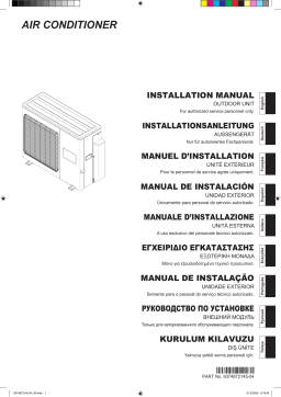 Fujitsu HOG24LAT3 Guide d'installation