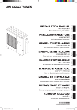 Fujitsu AOYG30LAT4 Guide d'installation