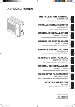 Fujitsu AOYG36LBTA Guide d'installation