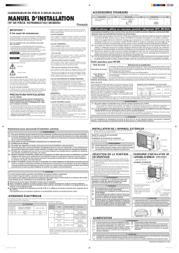 Fujitsu AOU12RLFC Guide d'installation