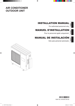 Fujitsu AOU36RLXFZ Guide d'installation