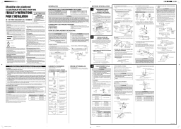 Fujitsu ABU36RSLX Guide d'installation