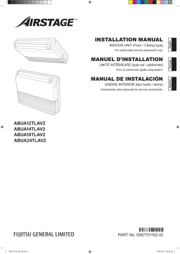 Fujitsu ABUA24TLAV2 Guide d'installation