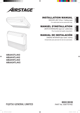 Fujitsu ABUA12TLAV2 Guide d'installation