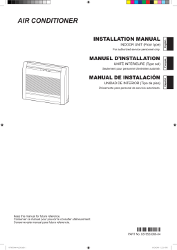 Fujitsu AGU9RLF Guide d'installation