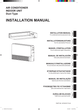 Fujitsu HRG12LLTB Guide d'installation