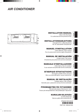 Fujitsu ARYG60LHTA Guide d'installation