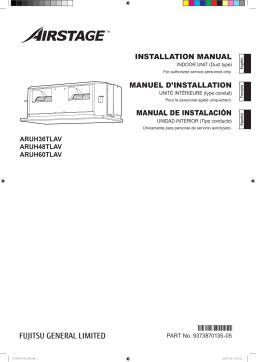 Fujitsu ARUH36TLAV Guide d'installation