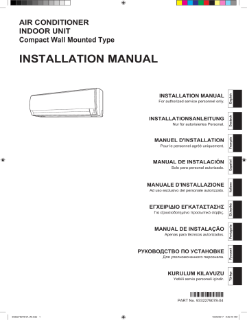 ASHG07LJCA | ASYG12LJCA | RSG07LJCA | ASYG09LJCA | HSG12LJCA | HSG07LJCA | HSG09LJCA | RSG09LJCA | Installation manuel | Fujitsu RSG12LJCA Guide d'installation | Fixfr