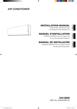 Fujitsu ASU12RLS2 Guide d'installation