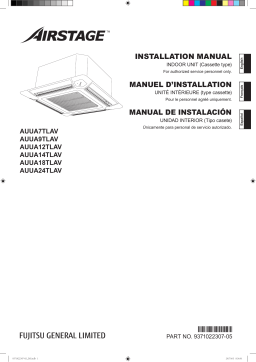 Fujitsu AUUA12TLAV Guide d'installation