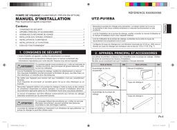 Fujitsu UTZ-PU1EBA Guide d'installation