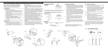 Mode d'emploi | Seiko New link removal system bracelet Manuel utilisateur | Fixfr