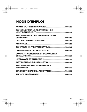 WTE 5243 A+ NFPW | ARC4440/PW | WTE 5243 A+ NFS | Mode d'emploi | Whirlpool WTE 5243 A+ NFM Manuel utilisateur | Fixfr