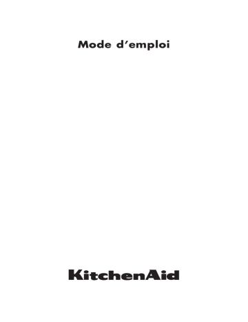 KCBCS 20600 | KCBCR 20600 | KCBCR 18600 | Mode d'emploi | Whirlpool KCBCS 18600 Manuel utilisateur | Fixfr