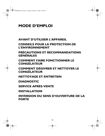 Mode d'emploi | Whirlpool WV1500 W Manuel utilisateur | Fixfr