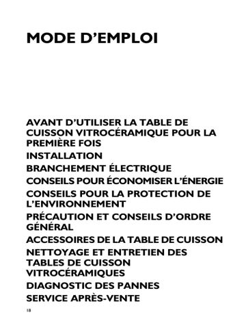 Mode d'emploi | Whirlpool AKT 808/NE Manuel utilisateur | Fixfr