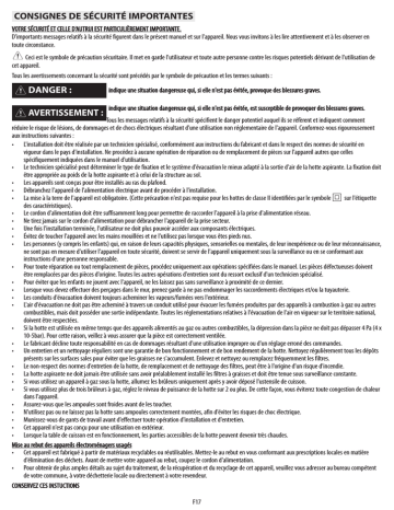 DDR 5010 In | Mode d'emploi | Whirlpool AKR 1050 IX Manuel utilisateur | Fixfr