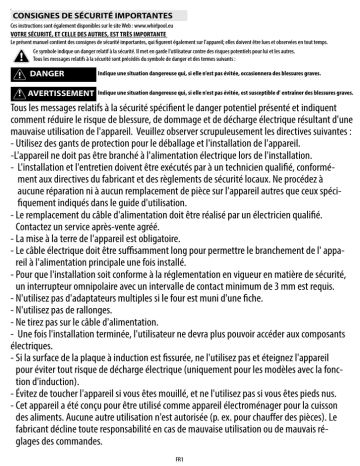 AKP 745 WH | AKP 786 NB | AKP 742 IX | AKP 745 NB | AKP 785 IX | AKP 745 IX | AKP 786 WH | Mode d'emploi | Whirlpool AKP 782 IX Manuel utilisateur | Fixfr