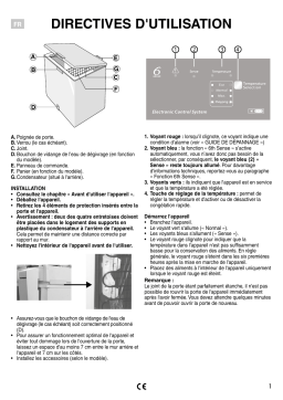 Whirlpool WH2111 Manuel utilisateur