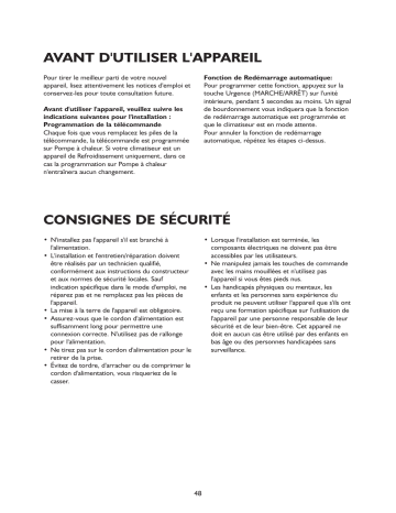 AMD 012 | AMD 017 | AMD 010 | AMD 016 | AMD 014             WP | AMD 011 | AMD 011/1 | AMD 012/1 | Mode d'emploi | Whirlpool AMD 013 Manuel utilisateur | Fixfr