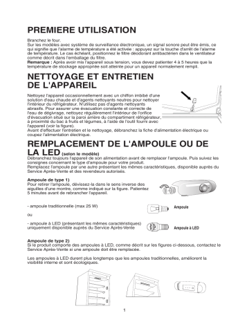 FBC 362 FE | FBC 362 NF ED | Mode d'emploi | Whirlpool FBCD 362 NF ED Manuel utilisateur | Fixfr