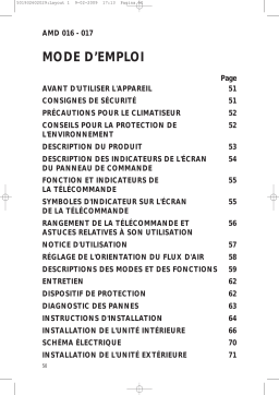 Whirlpool AMD 017 Manuel utilisateur