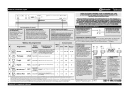 Whirlpool GSI Platinum 3 PT Manuel utilisateur