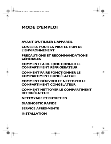 PDX 144 | KDA 2460 | DPA 27 | DPA 26 AL | CFS 300/1 S | DPA 26 | KDA 2455/AL | DPB 20/1 | Mode d'emploi | Whirlpool DPA 24/1 Manuel utilisateur | Fixfr