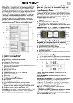 Whirlpool ARC8017 IX Manuel utilisateur