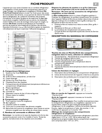 Mode d'emploi | Whirlpool ARC8017 IX Manuel utilisateur | Fixfr