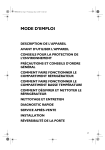 Whirlpool TT 15 AP Manuel utilisateur