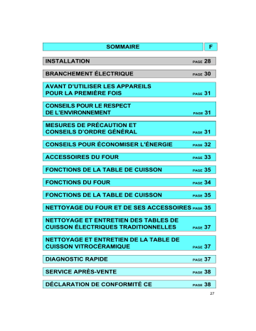 AKZ 203 | EMZ 4462 WS | EMZ 4462 SW | ELZE 4462 IN | Mode d'emploi | Whirlpool OBU 247 S Manuel utilisateur | Fixfr