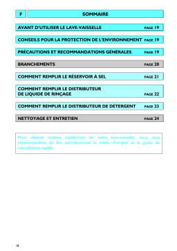 Whirlpool DWF 445 W (900,270,43) Manuel utilisateur