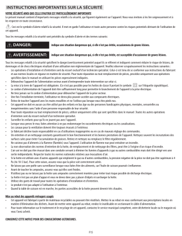 DWER 2780 ES | AKR 851 G WH | AKR 565 G BL | AKR 565 IX | AKR 851 IX | Mode d'emploi | Whirlpool AKR 851 G BL Manuel utilisateur | Fixfr