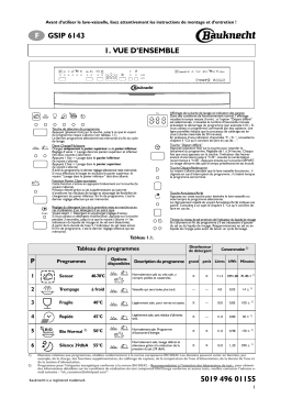 Whirlpool GSIP 6143 IN Manuel utilisateur