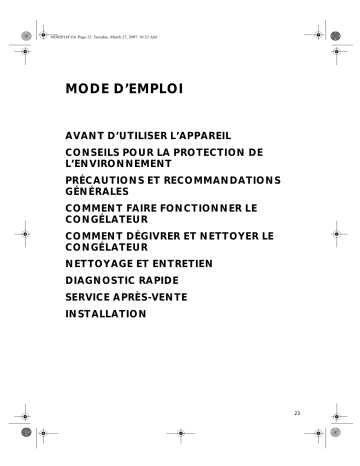 Mode d'emploi | Whirlpool CVP 195 S Manuel utilisateur | Fixfr