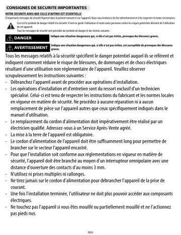 AKP 410 IX | AKP 473/NB | AKP 473/WH | Mode d'emploi | Whirlpool AKP 473/IX Manuel utilisateur | Fixfr