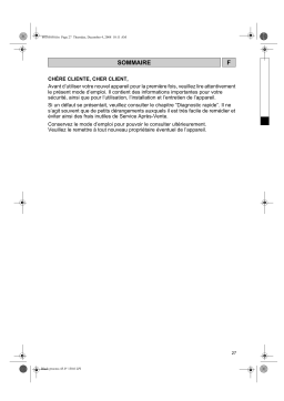 Whirlpool ADORINA L, 297 Manuel utilisateur