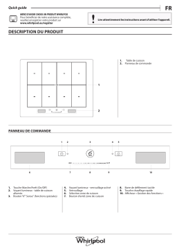 Whirlpool SMP 654OF/BT/IXL Manuel utilisateur