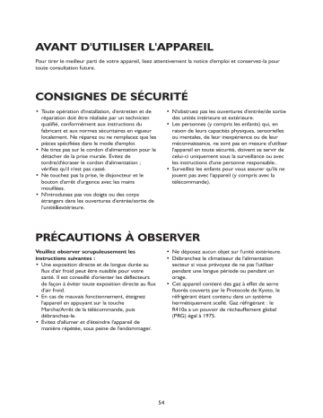 AMD 351/1 | AMD 355/1 | AMD 354/1 | AMD 356/1 | AMD 350/1 | Mode d'emploi | Whirlpool AMD 352/1 Manuel utilisateur | Fixfr