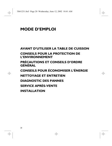 AKS 371/IX | AKS 361/IX | AKS 360/IX | AKS 370/IX | AKS 370/WH | AKS 370/NB | AKS 370/TF | Mode d'emploi | Whirlpool AKS 362/IX Manuel utilisateur | Fixfr