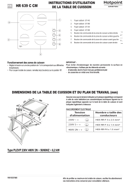 Whirlpool HR 639 C CM Manuel utilisateur