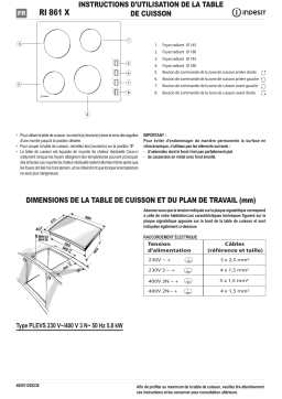 Whirlpool RI 861 X Manuel utilisateur