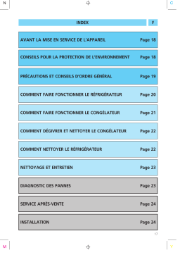 Whirlpool ART 535/G Manuel utilisateur