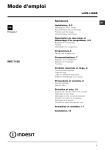 Indesit IWC 7105 Mode d'emploi + Chat IA et PDF