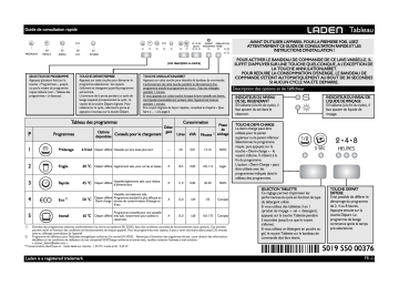 Mode d'emploi | Whirlpool C 6342 A+ LD WH Manuel utilisateur | Fixfr