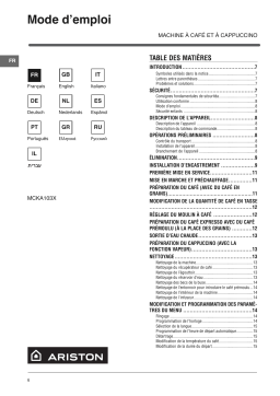 Whirlpool MSKA 103 X S Manuel utilisateur