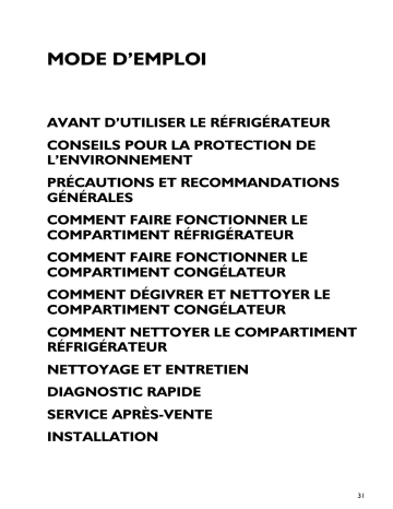 WTE25112 W | Mode d'emploi | Whirlpool KDA 2460 A+IO Manuel utilisateur | Fixfr