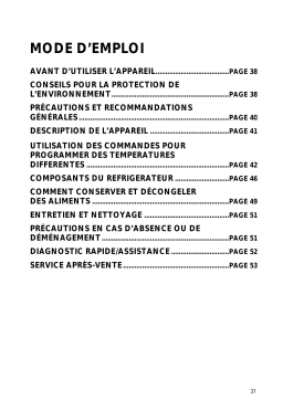 Whirlpool KDNA 4300 IN Manuel utilisateur